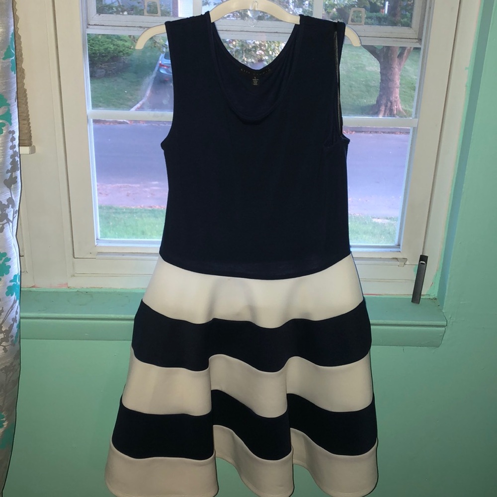 simple tank top striped boating dress